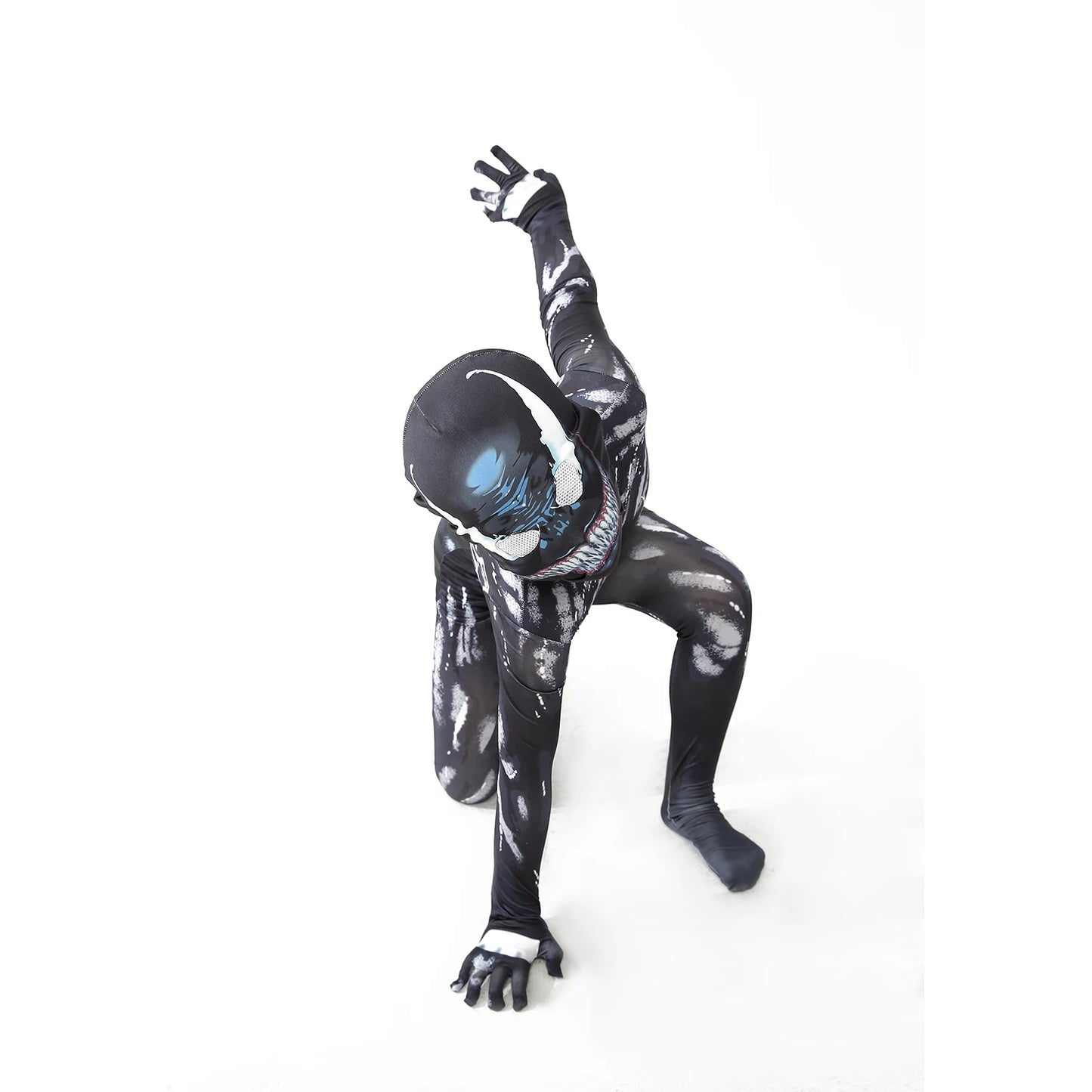 Venom Cosplay Costume – Superhero Halloween Jumpsuit Suit Symbiote Spider-Man Outfit