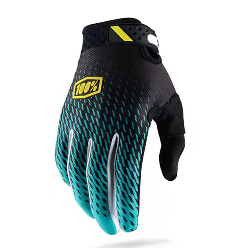 JET Full-Finger MTB Cycling Gloves - Breathable Touchscreen Motocross, BMX & Mountain Bike Riding Gloves