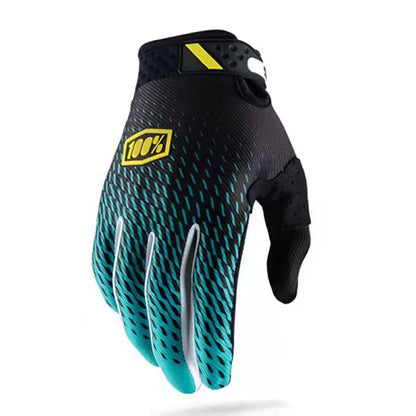 JET Full-Finger MTB Cycling Gloves - Breathable Touchscreen Motocross, BMX & Mountain Bike Riding Gloves