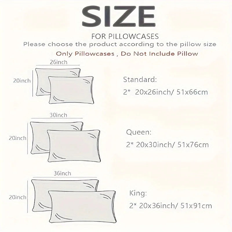 Boost Beauty Sleep Silky Satin Pillowcases - Cooling, Hair & Skin-Friendly, Easy-Care Sleep Essentials