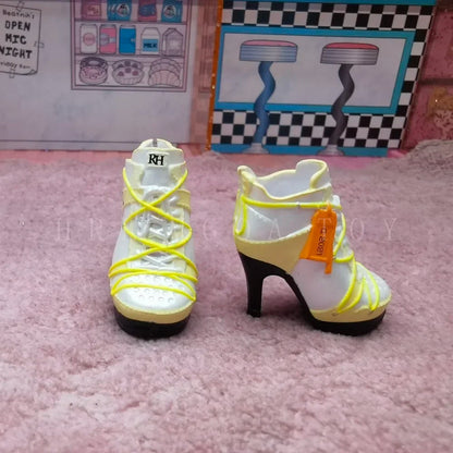 28cm Rainbow Big Sister Doll Shoes – Multi-Style Accessories for Girls, DIY Gift Toys