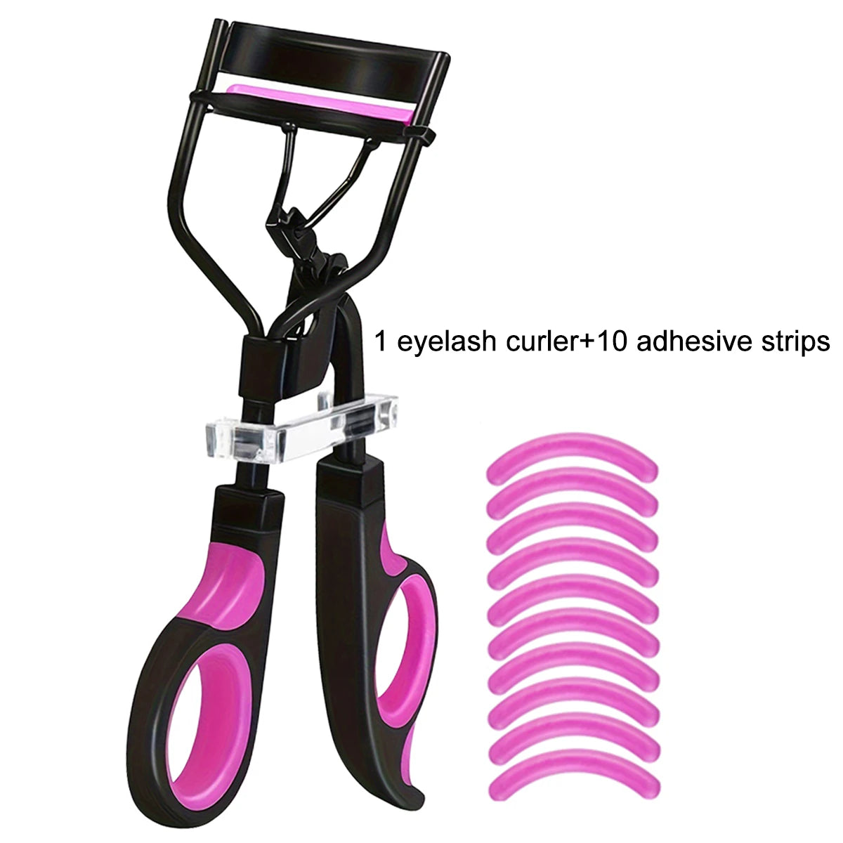 Professional Eyelash Curler with Replacement Pads – Precision Lash Curling Makeup Tool for Women