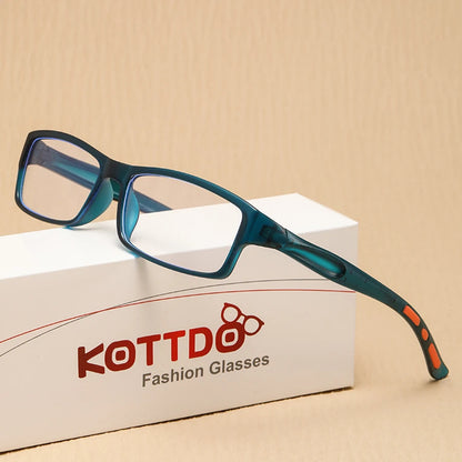 New Anti-Blue Light Reading Glasses for Men & Women – Fashion Sports Eyewear with Small Frame, Diopter +1.0 to +4.0
