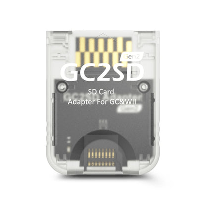 BitFunx GC2SD Micro SD Card Adapter - Swiss SD Memory Card Adapter for Nintendo GameCube & Wii Consoles