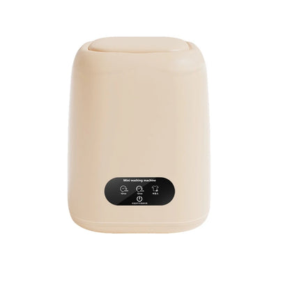 Small Fully Automatic Washing Machine – Mini Washer with Spin Dryer for Underwear & Children's Clothes, 220V