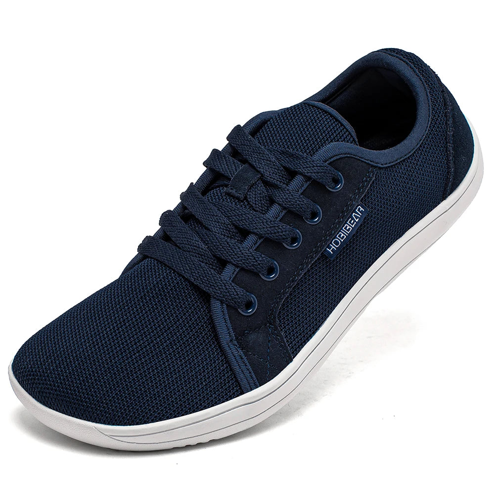 HOBIBEAR Men’s Wide Barefoot Shoes – Unisex Non-Slip Trail Running & Minimalist Walking Sneakers