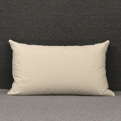100% White Goose Feather Pillow – Five-Star Hotel Quality, Orthopedic & Memory Support, Single Size for Healthy Sleep