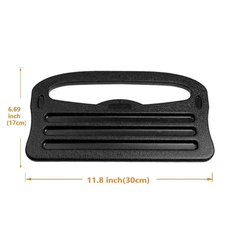 Portable Car Laptop Desk Mount Stand — Steering Wheel Tray Table for Work, Dining & Drinks