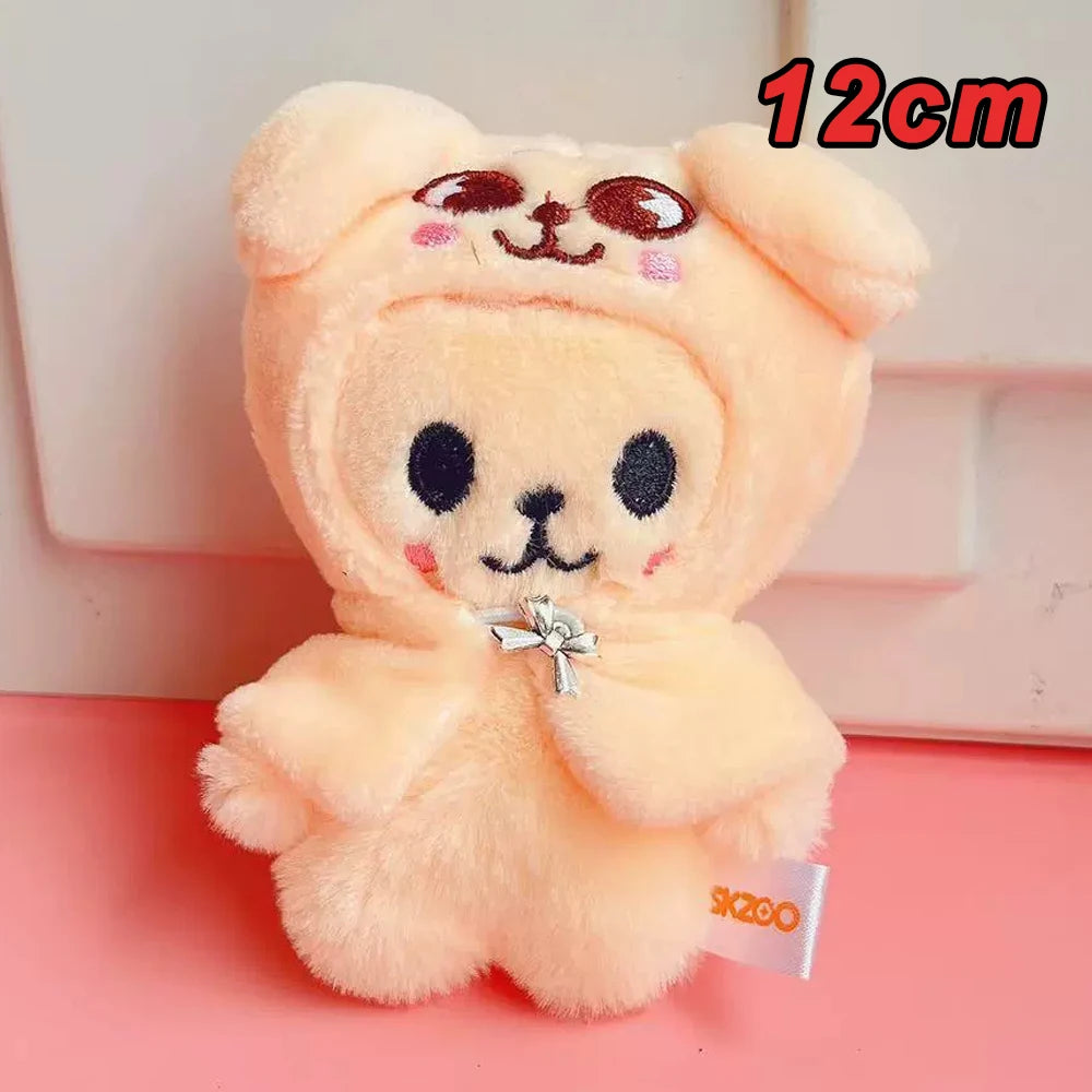 310style Skzoo Plush Pencil Case – Kawaii Kpop Stray Wolf Stuffed Animal Toy, Cartoon Plush Doll for Kids Gift