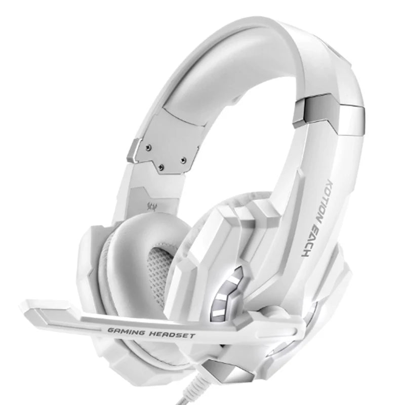 G9000 Gaming Headset Over-Ear Wired – Deep Bass Stereo LED Earphones with Mic for PS4, PS5, Switch, Xbox, PC