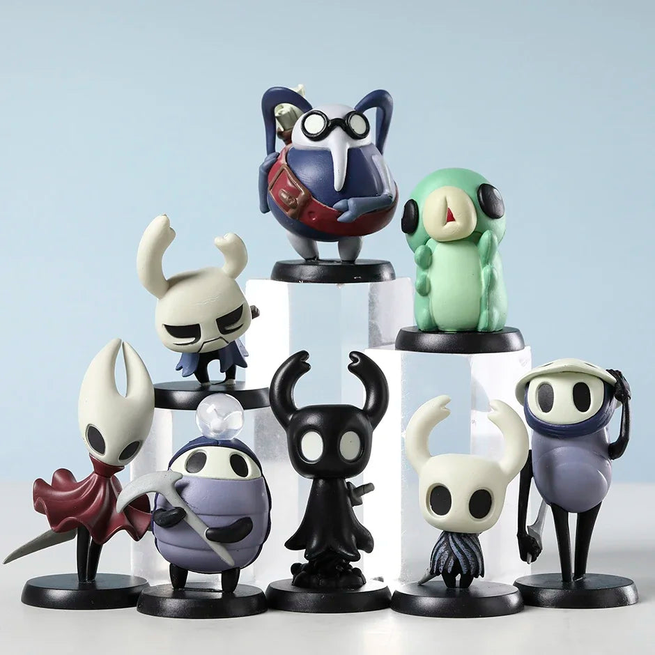 Hollow Knight Silksong PVC Figures – Hornet, Grub, Zote & More Collectible Model Toys