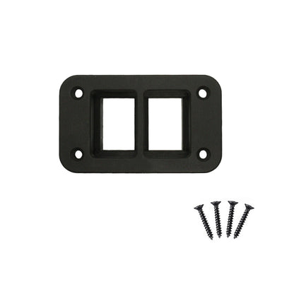 Toyota Push Switch Mount Bracket - 32x22mm Panel Holder for LandCruiser Prado Hilux Hiace Tacoma