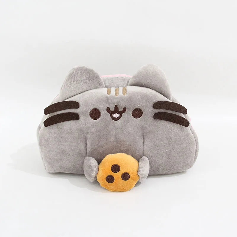 Pusheen Kawaii Cat Plush Toy - Cute Donut, Unicorn, Ice Cream, Pizza, and Cake Stuffed Animal for Gifts and Room Decor