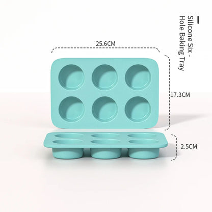 3D Silicone Cake Mold Decorating Tool for Pastry, DIY Cake Pan, Fluted Tube Pan and Airfryer Bakeware Accessories