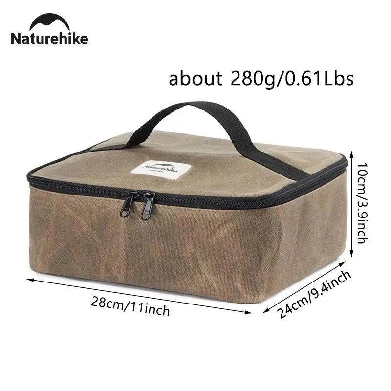 Naturehike Outdoor Storage Bag - Ultralight Waterproof Camping Stove & Gear Organizer Box