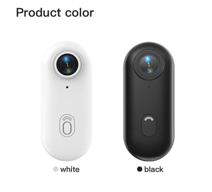 4K Thumb Action Camera — HD Sports Cam with Image Stabilization, Auto Exposure & Rechargeable 800mAh Battery