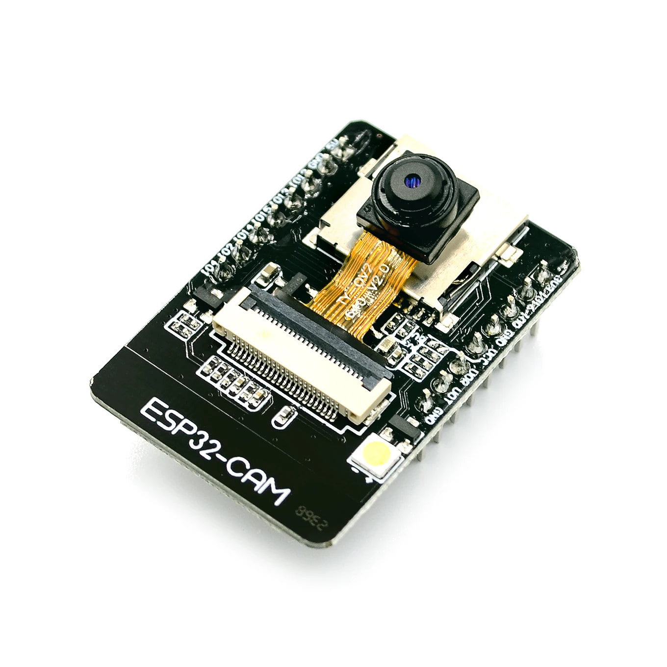 ESP32-CAM WiFi & Bluetooth Development Board with OV2640 Camera — 5V ESP32 Serial-to-WiFi NodeMCU Module