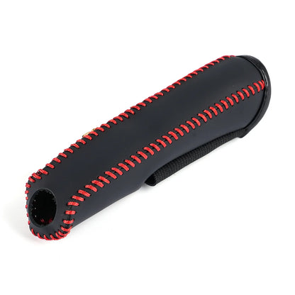 Universal Car Handbrake Cover – Artificial Leather Protective Sleeve for Car Interior Styling and Comfort