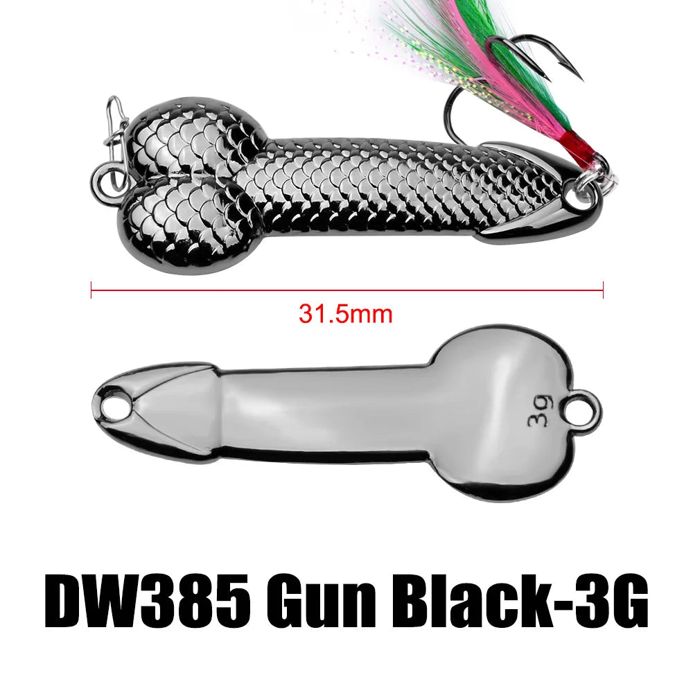 3g-36g Hard Fishing Lures - Sequined VIB Blade Minnow Bait with Treble Hooks