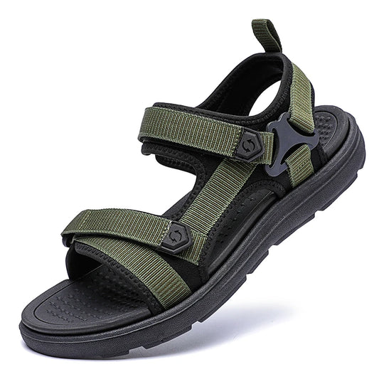 2025 Men’s Summer Fashion Sandals – Lightweight Comfortable Outdoor Beach & Holiday Shoes | Casual Breathable Leisure Walking Sandals