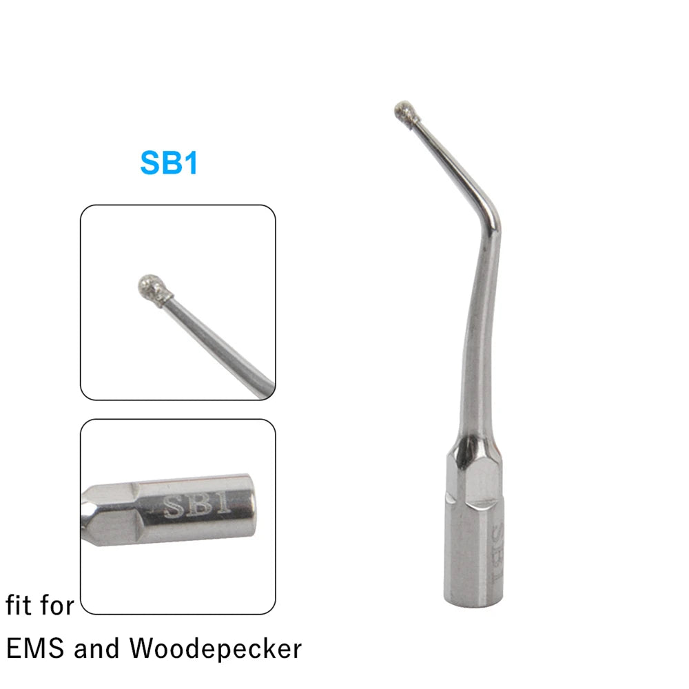 AZDENT Dental Ultrasonic Scaler Tips – Scaling, Periodontics, Endo, Perio Tips for EMS, Woodpecker, DTE, NSK, SATELEC Scalers