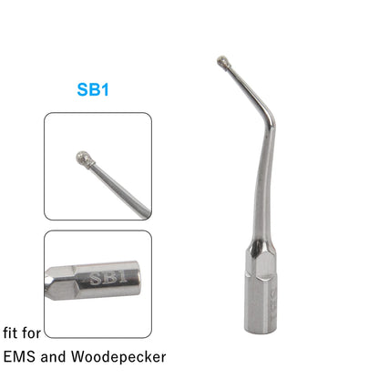 AZDENT Dental Ultrasonic Scaler Tips – Scaling, Periodontics, Endo, Perio Tips for EMS, Woodpecker, DTE, NSK, SATELEC Scalers