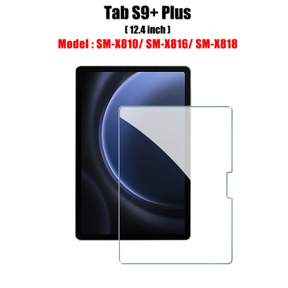Tempered Glass Screen Protector for Samsung Galaxy Tab – Fits S6 Lite, S7 FE, S8/S8+, S9/S9 FE, S9+, S10, S11, A8, A9 Plus, 12.4" Tablets