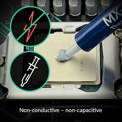 MX4 Thermal Paste 4g — High-Performance MX-4 Silicone Grease for CPU, GPU & Printer HeatSink Cooling