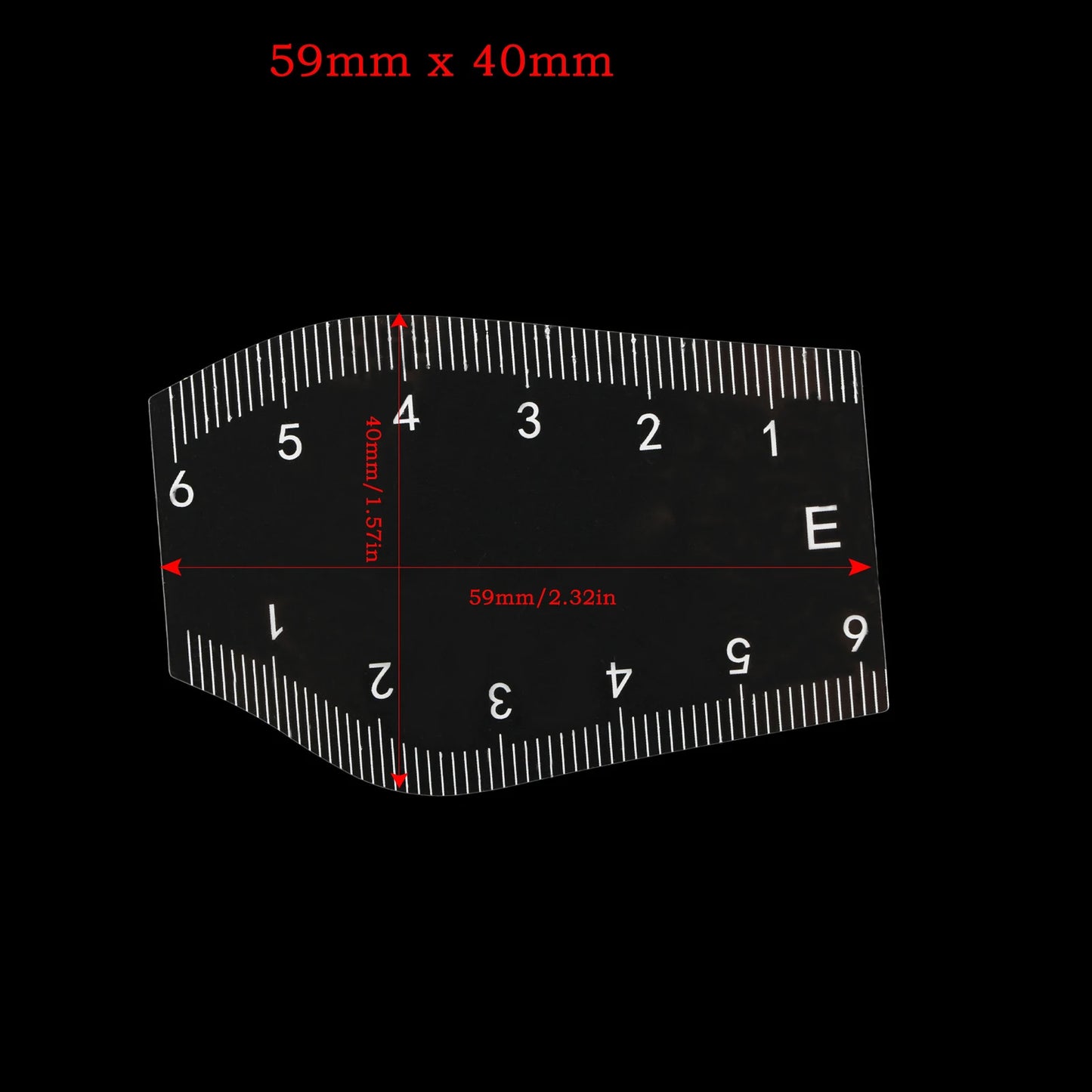 5-Type Eyebrow Shaping Stencil Kit — Multi-Style Template Ruler for Professional Brow Sculpting & Microblading