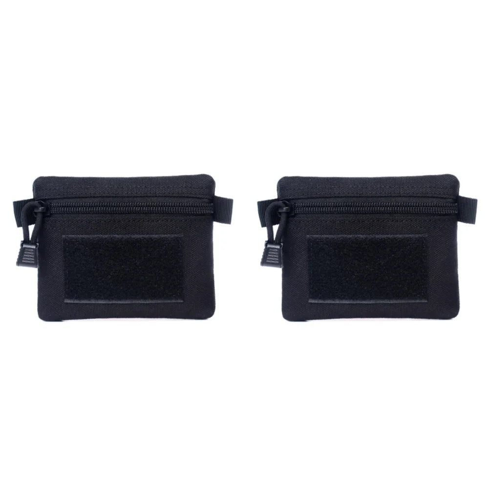 Outdoor Waterproof EDC Molle Wallet — Portable Travel Zipper Waist Pouch for Camping, Hiking & Hunting