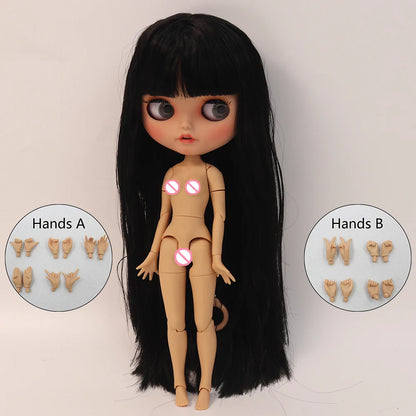 ICY DBS Blythe 1/6 BJD Doll – 30cm Tan Skin Matte Face Jointed Body, Anime Girl Toy Gift