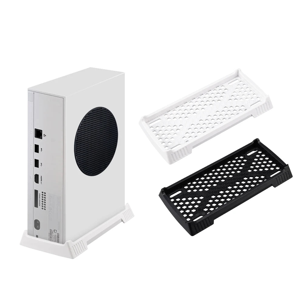 Xbox Series S Vertical Stand with Cooling Vents – Console Holder & Cooling Base