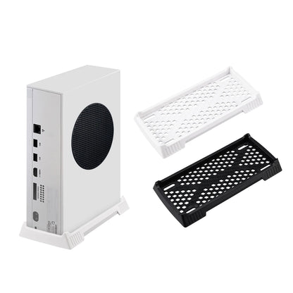 Xbox Series S Vertical Stand with Built-in Cooling Vents – Console Holder Cooling Dock Station Game Accessory Base for Improved Airflow