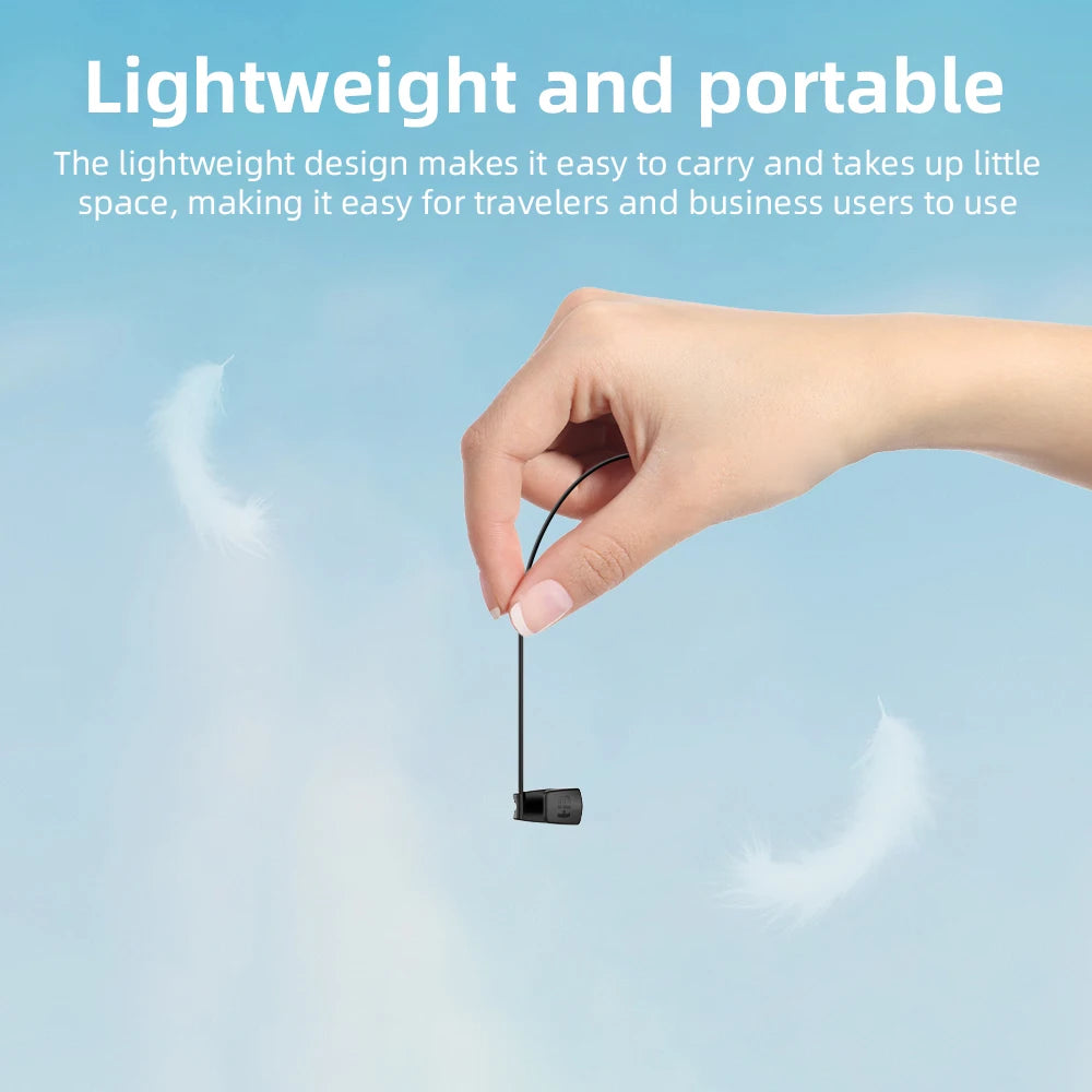 HIBLOKS Ray-Ban Meta Wayfarer Fast Charging Type-C Cable 1.2m for RW4006 RW4008 Lightweight Portable Charger