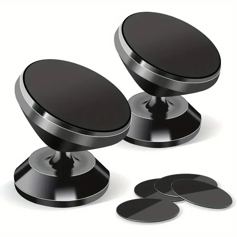 Magnetic Car Phone Holder - Secure Dashboard Mount for iPhone, Samsung, Xiaomi, Huawei, OnePlus, and GPS Devices