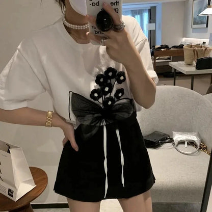 2025 Women's High Waist Skort - Casual Style Summer Shorts Skirt