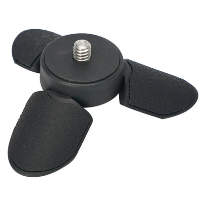 Mini Tripod Stand with 1/4" Screw Mount - Hand Grip for GoPro, Action Cameras, Phones & DJI Pocket Gimbals