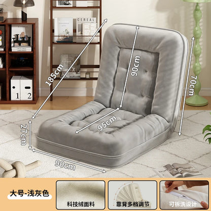 Human Kennel Lazy Sofa - Folding Recliner & Compact Sofa Bed for Bedroom