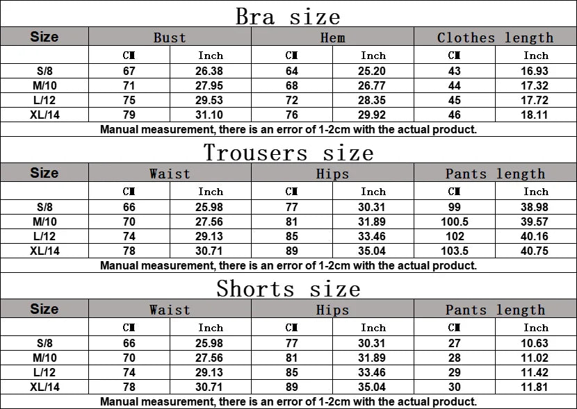 Women’s 2-Piece Tracksuit Yoga Set – High Waist Leggings & Sports Bra for Gym, Fitness & Athletic Wear