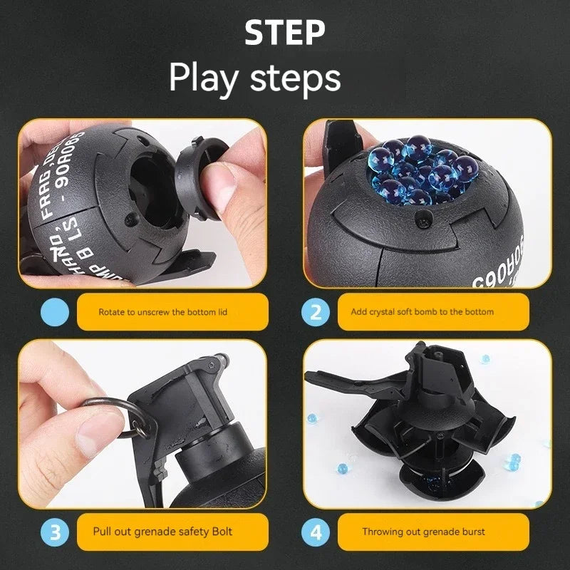 M18 Explosive Grenade Military Toy – Simulation Chicken Eating Role-Playing Prank Prop, Christmas Gift