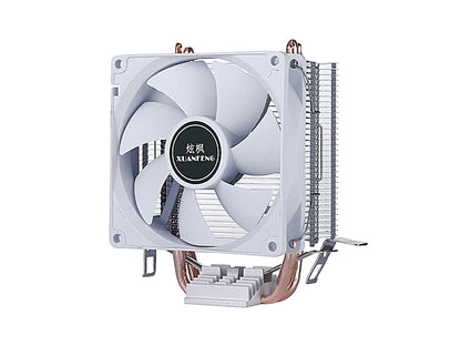 CPU Cooling Fan with Air-Cooled Radiator – Compatible with LGA2011, 115x, 1200, 1700 & AMD