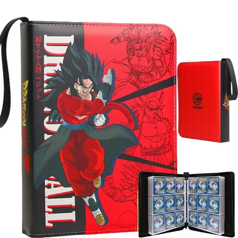 Anime Dragon Ball Card Album – 400/900pcs Storage Binder for Vegeta IV Game Cards, Kids Gift