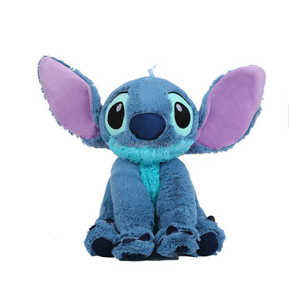 40/80cm Lilo & Stitch Plush Toy – Kawaii Disney Angel Doll for Girls, Cute Large Stuffed Toy Christmas & Birthday Gift