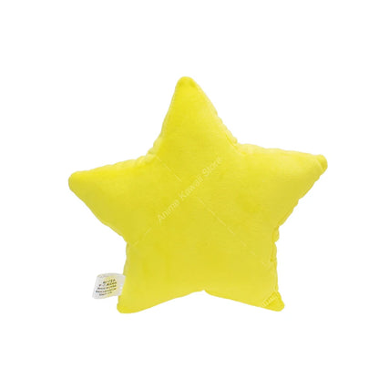 Super Bros Yellow Super Star Plush Doll — Shine Sprite Stuffed Toy Pillow Kids Gift
