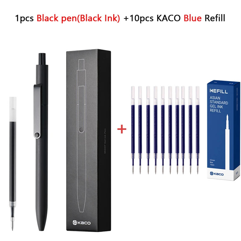 KACO 0.5mm MIDOT Gel Ink Pens – Quick-Drying, Smooth Writing, High-Volume for Exams, Grading, Homework, and Papers