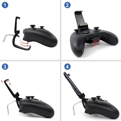 Mobile Phone Clip Stand: Compatible Xbox Series S X Controller Mount Holder - Handle Bracket for Xbox Series S/X Gamepad