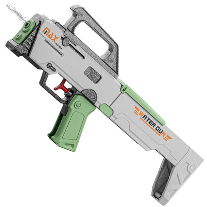 Folding Water Gun Toy - FMG9 Large-Capacity Manual Continuous-Fire Beach & Pool Toy