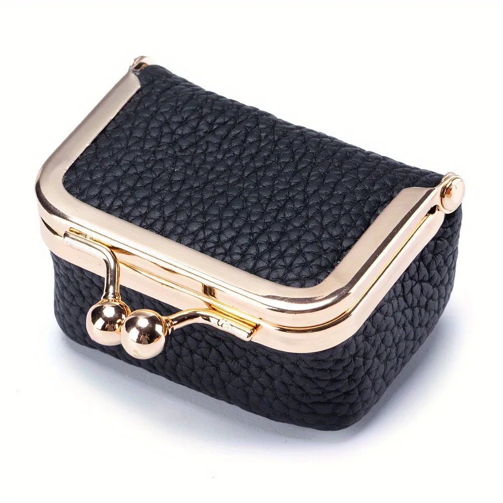 2026 Women's PU Leather Jewelry Box - Mini Ring, Necklace, Earring & Coin Storage Case