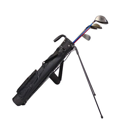 Lightweight Golf Club Bag with Bracket - Waterproof Stand Carry Bag, Golf Gun Rack Design