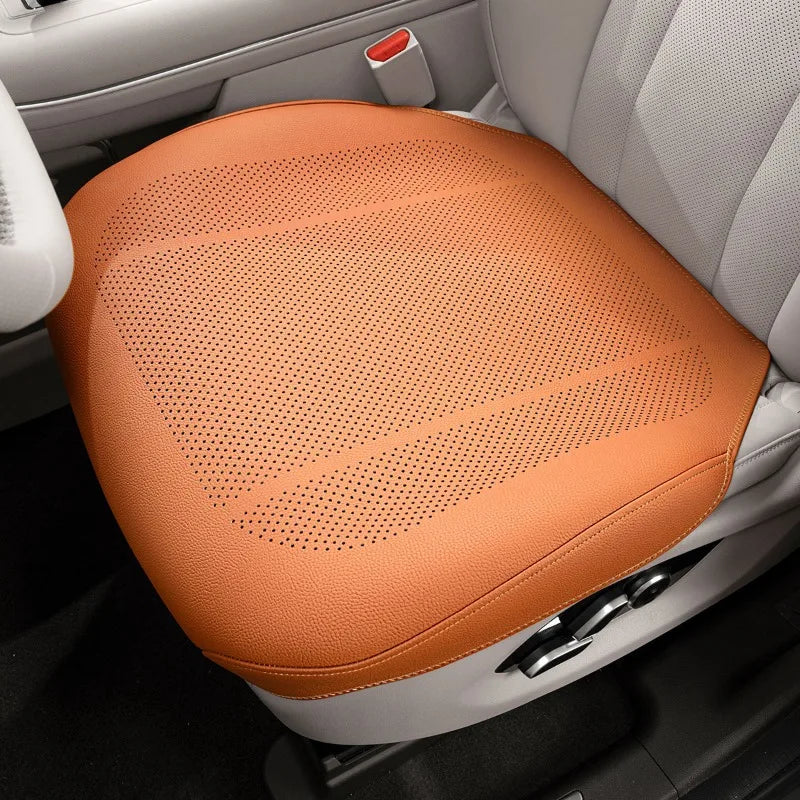 Universal Car Seat Cushion - Four-Season Breathable Cooling Seat Pad with Full-Coverage Comfort Design